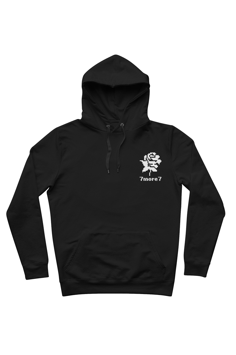 Hoodie BROKEN HEARTS CLUB czarna Hoodie 7MORE7