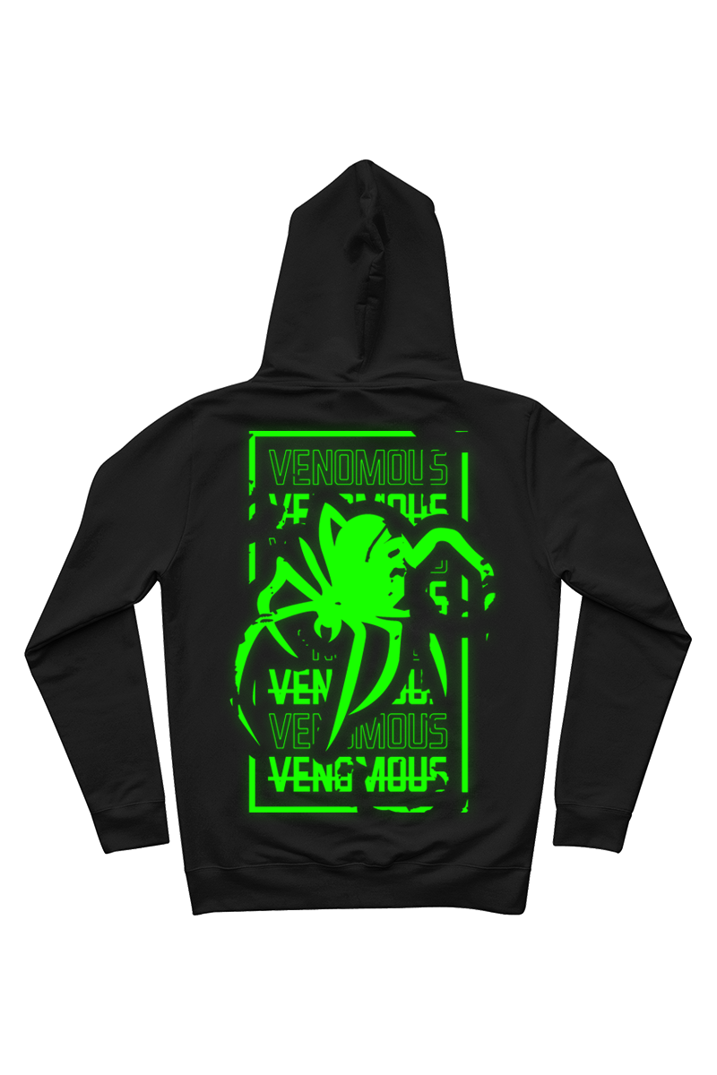 Hoodie VENOMOUS, czarna - Hoodie - 7MORE7