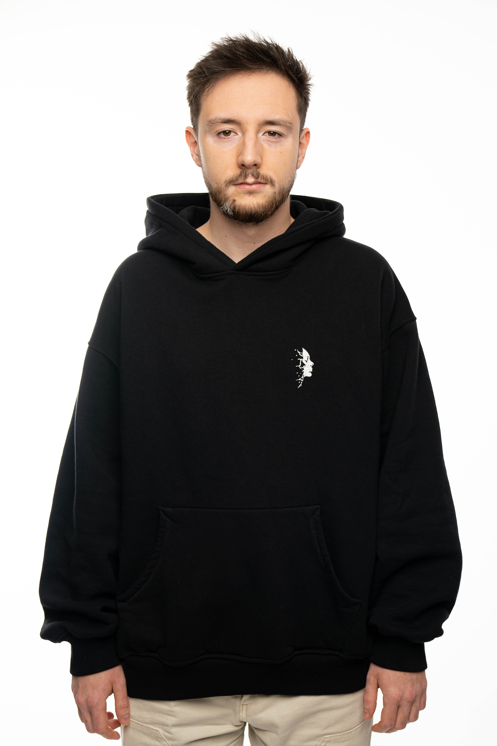 トップス nagonstans Hoodie Sweatshirt Hoodie oversize SABOTAŻYSTA 2, czarna - Hoodie - THUNDER WEAR