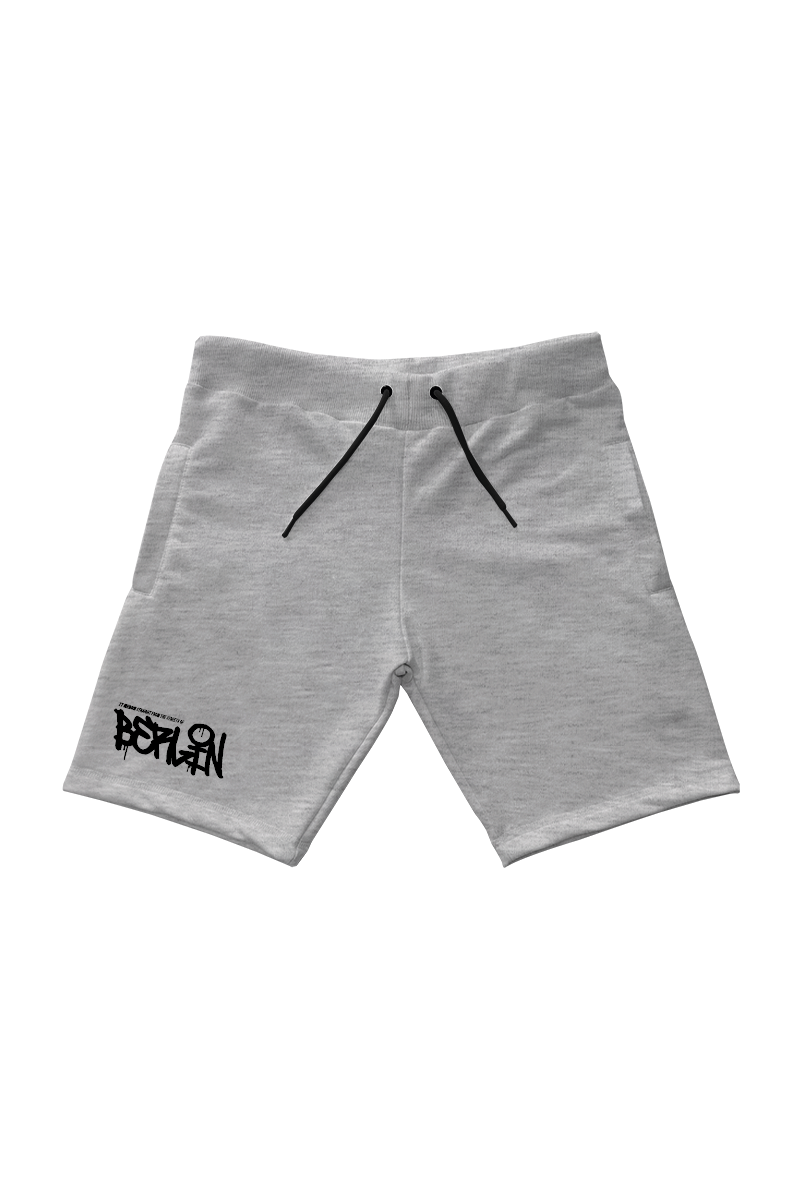 Shorts Berlin, szary melanż - Shorts - 7MORE7