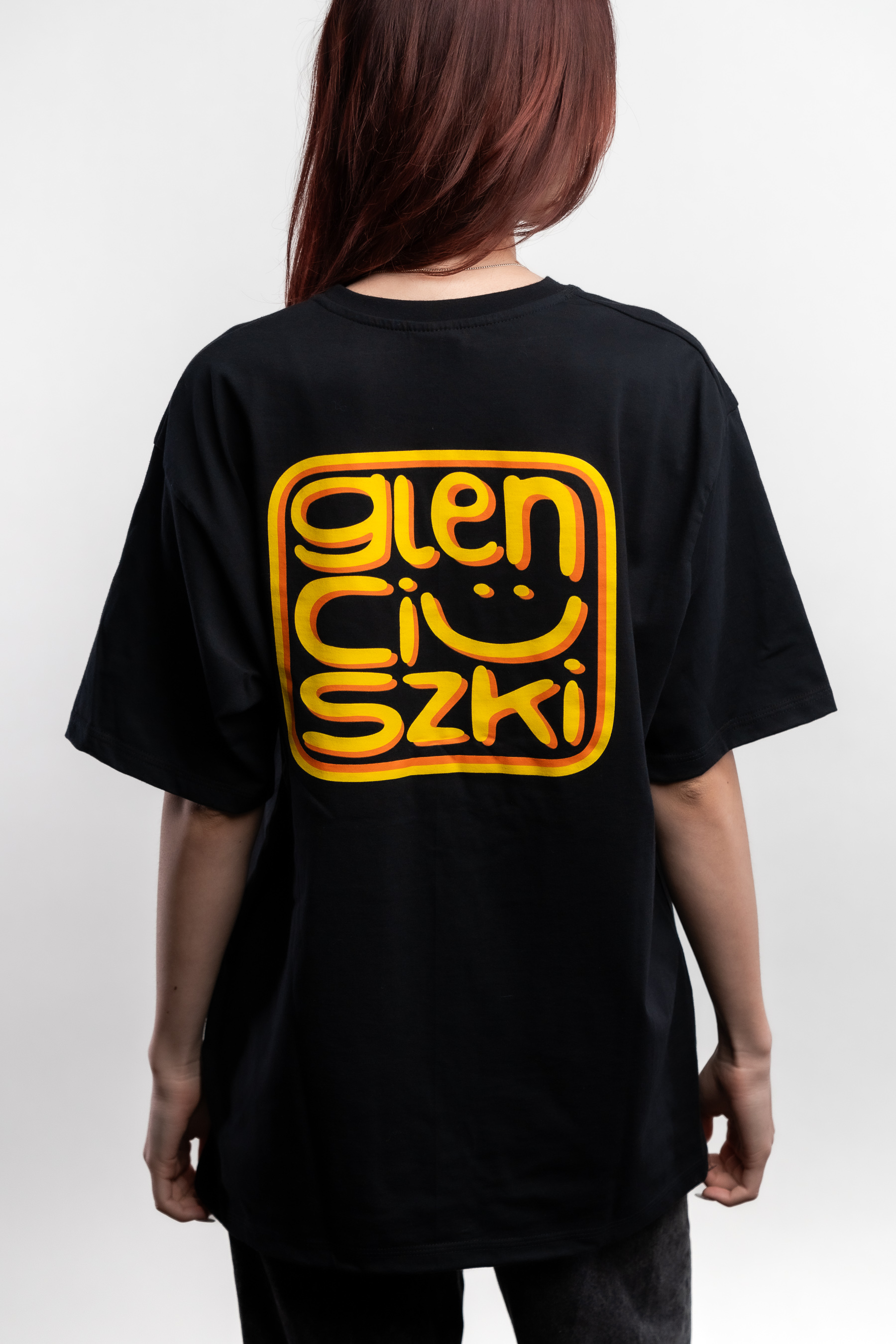トップス DC-shirtblk T-shirt GLENCIUSZEK OVERSIZE, czarna - T-shirt - THUNDER WEAR